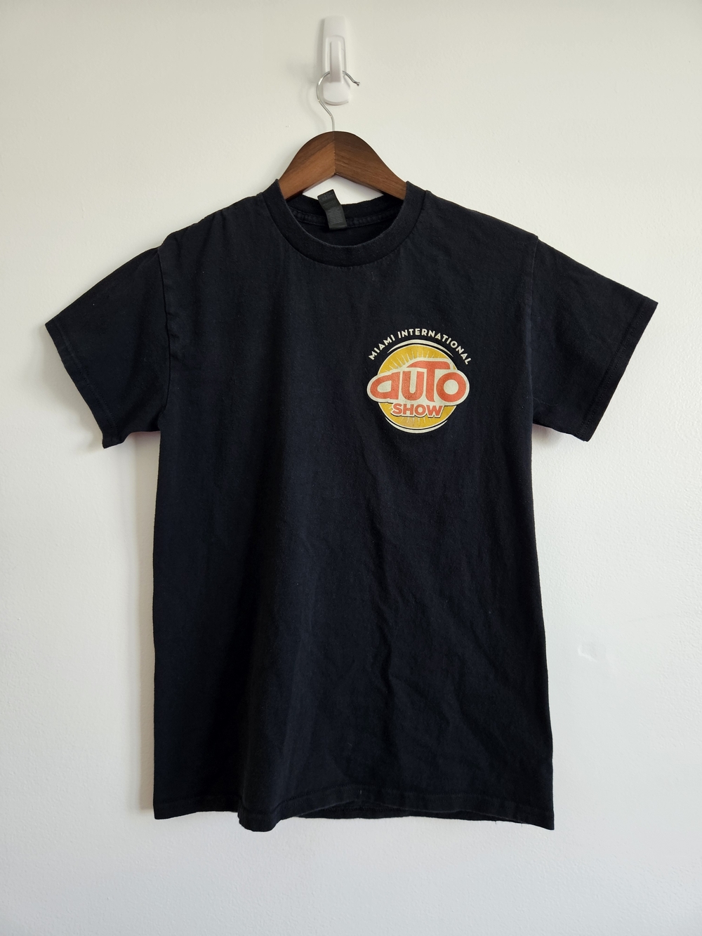 Miami International Auto Show Black Graphic Tee
